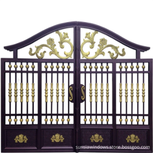 Luxury Villa Courtyard Aluminum Gate